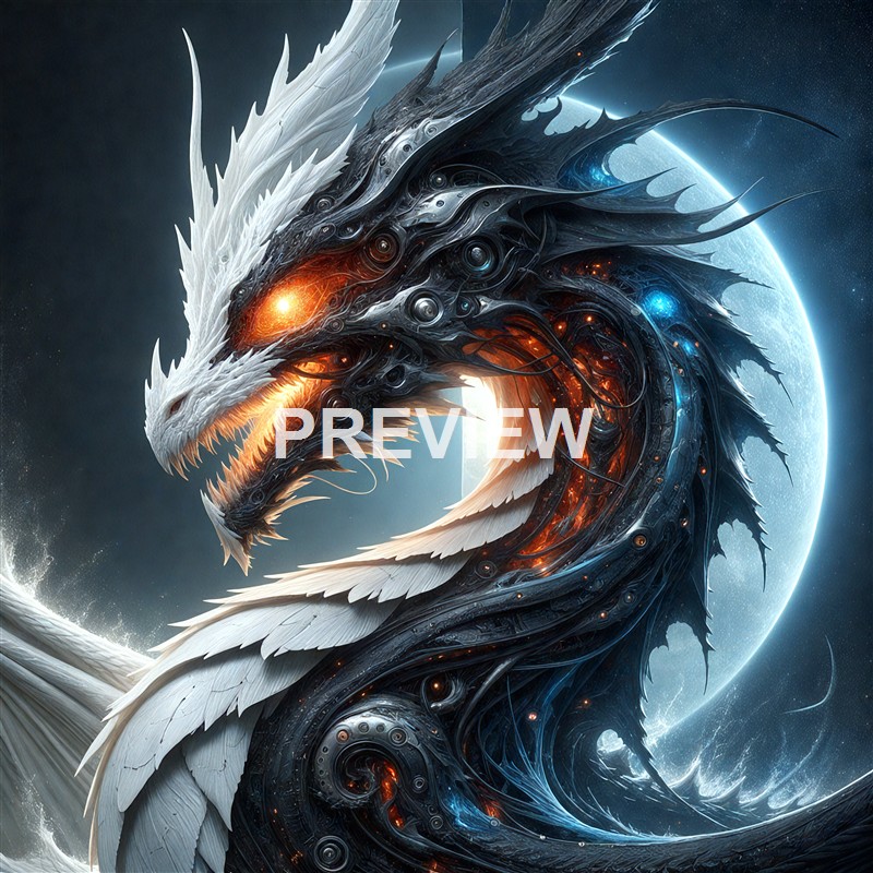 20692 - a-massive-white-and-black-dragon-stands-with-the-grac_00002__result